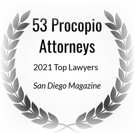 2021 SD Magazine Top Lawyers cube fade