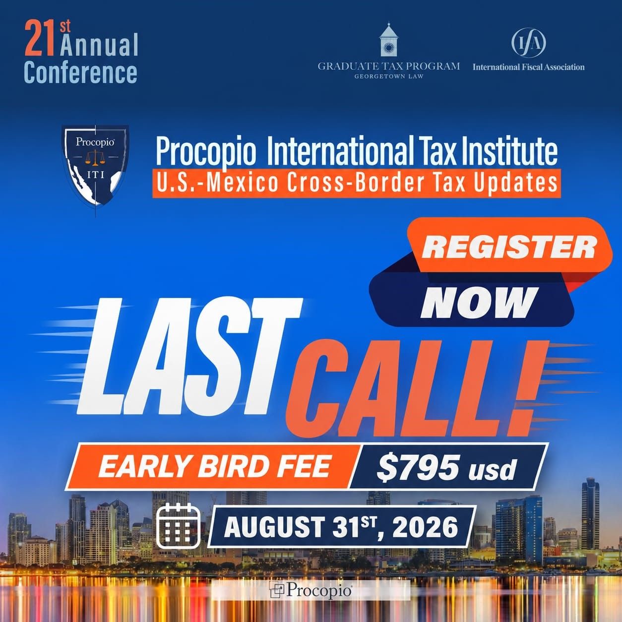 PITI early bird 2026