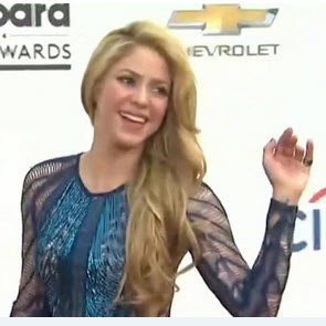 Shakira NBC News screenshot