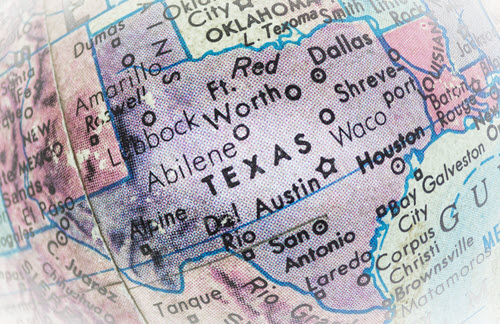 Texas map hubspot