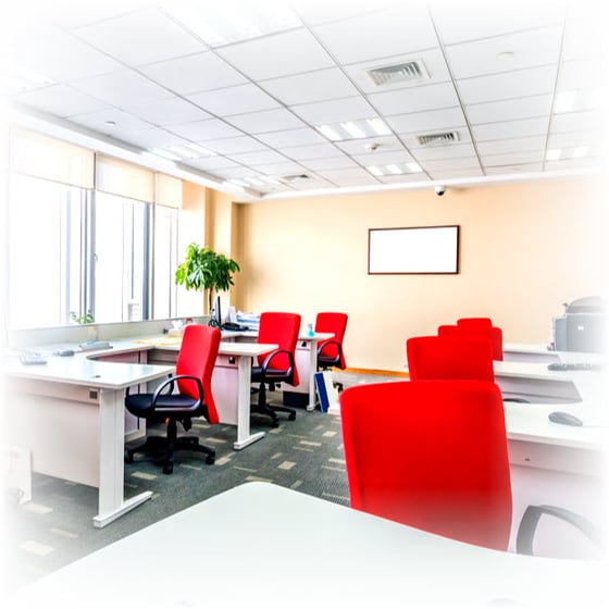 empty office cube