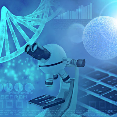 life sciences computer microscope hubspot square