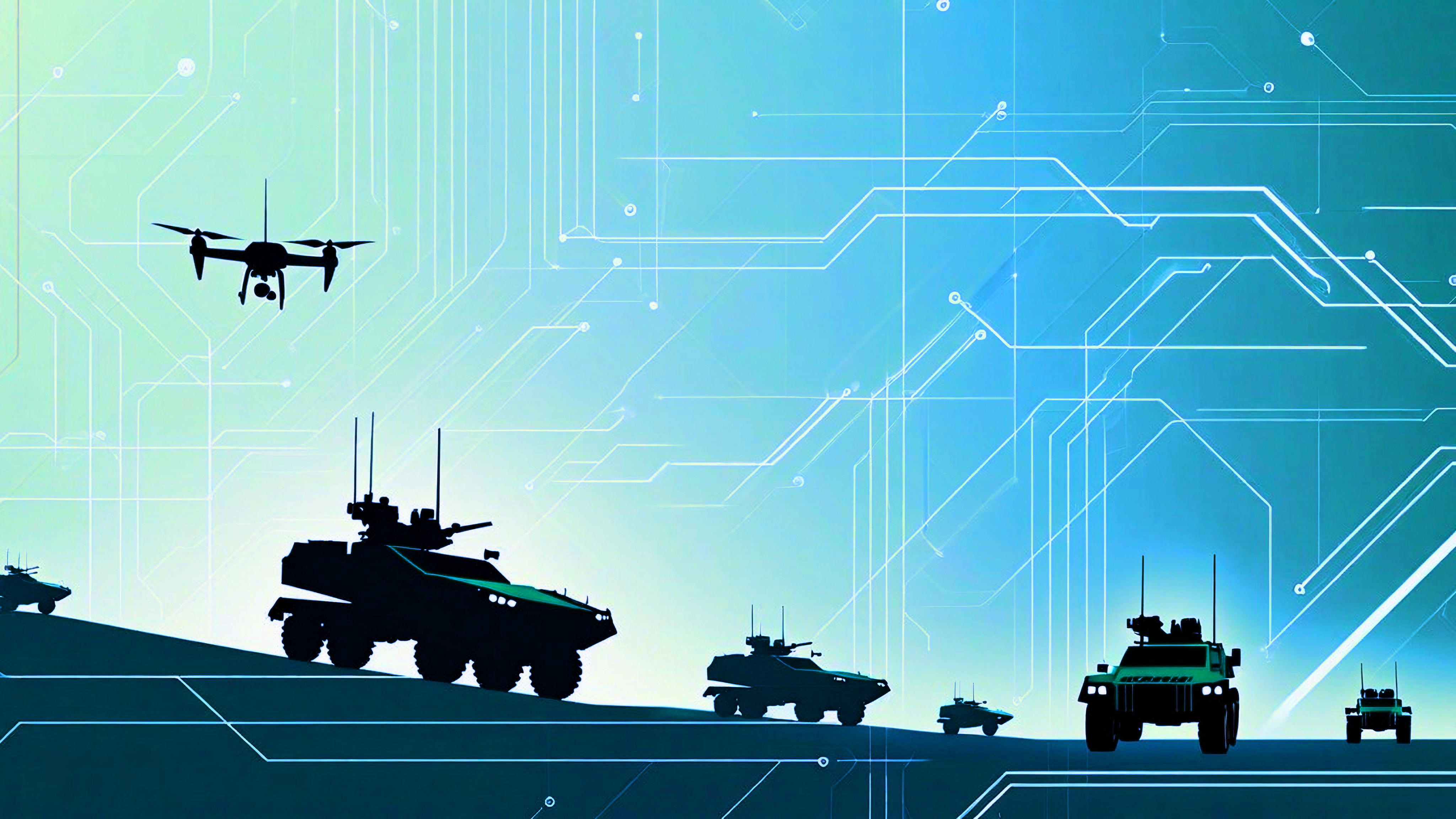 military vehicles AI circuitry
