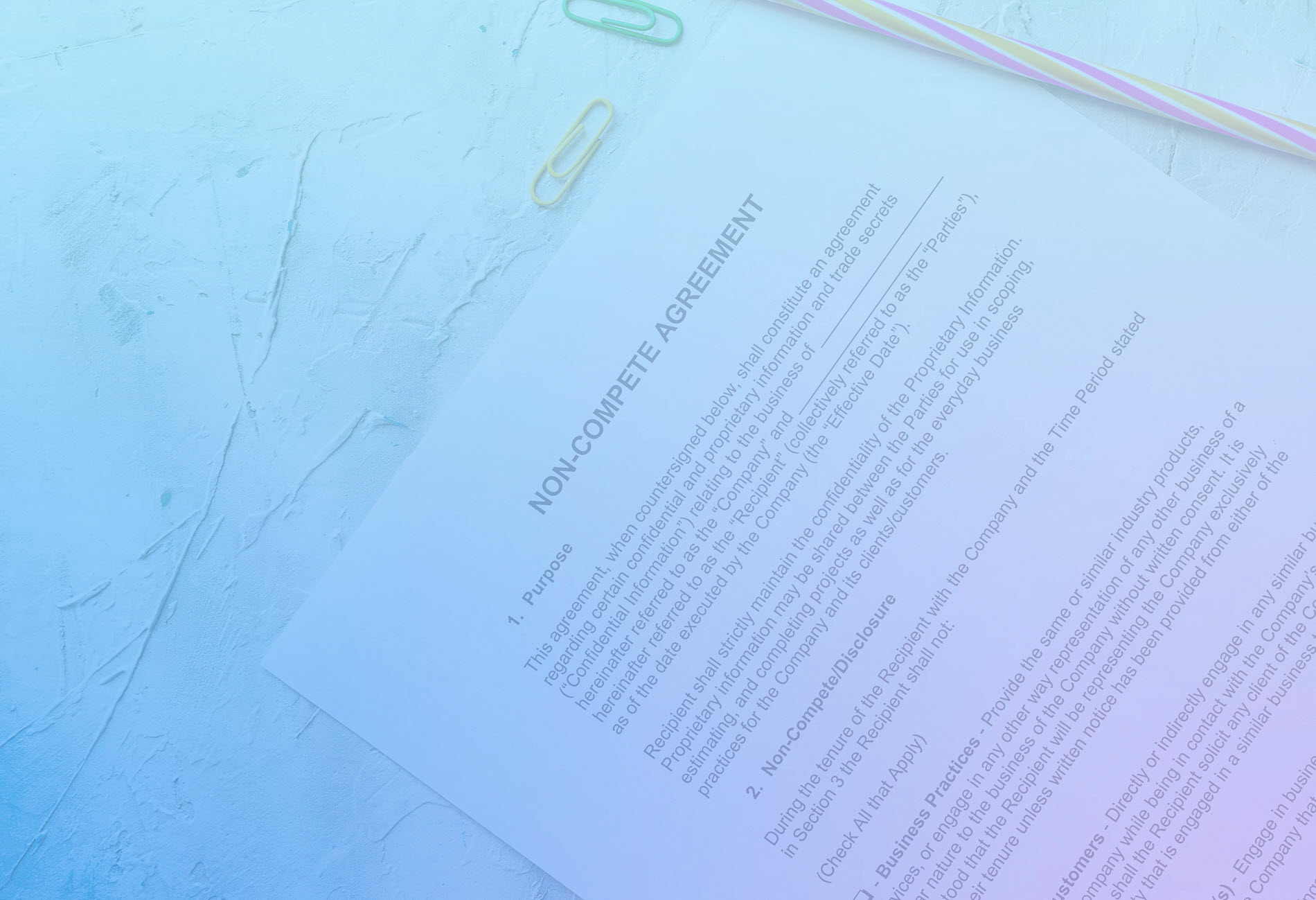 non compete agreement website