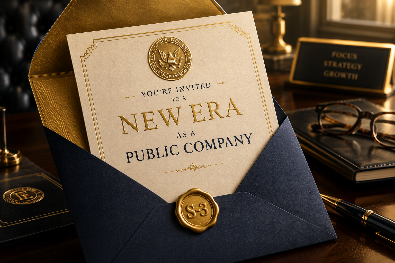 public company invitation