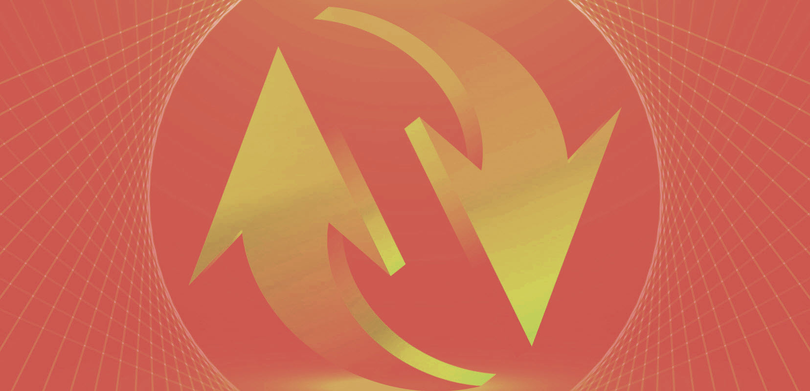 reverse arrows narrow orange