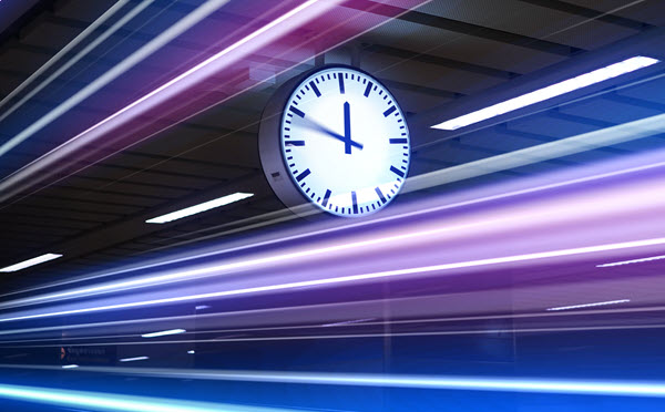 speed motion with clock reduced